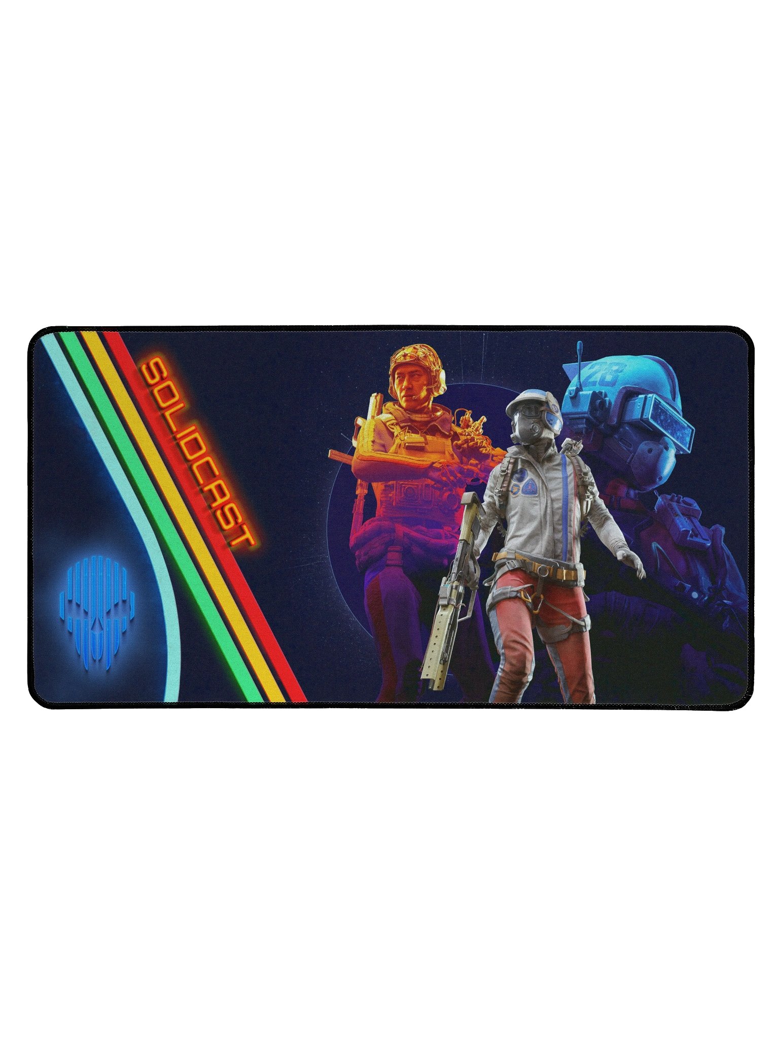 SolidCast Arc Desk Mat 15.5" x 31.5" product image (1)