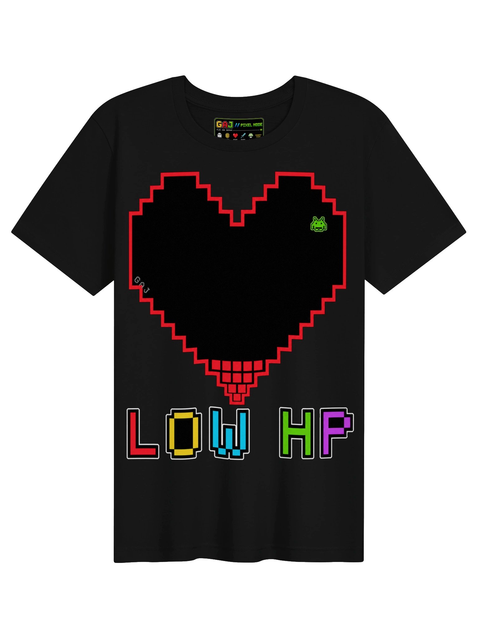 ❤️ Low HP | Pixel Mode Gaming T-Shirt - SOFT COTTON - product image (1)