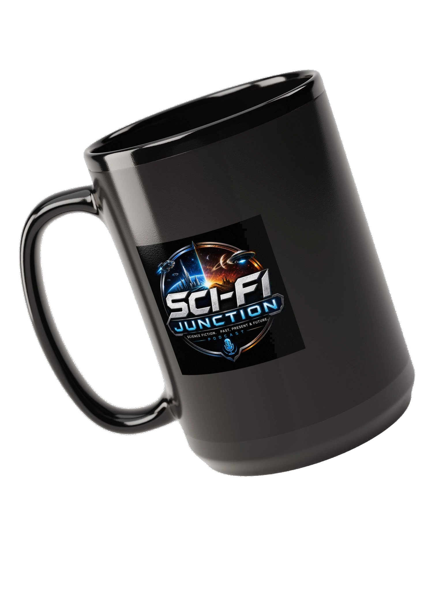 Sci Fi Junction Store Black Glossy Mug product image (5)