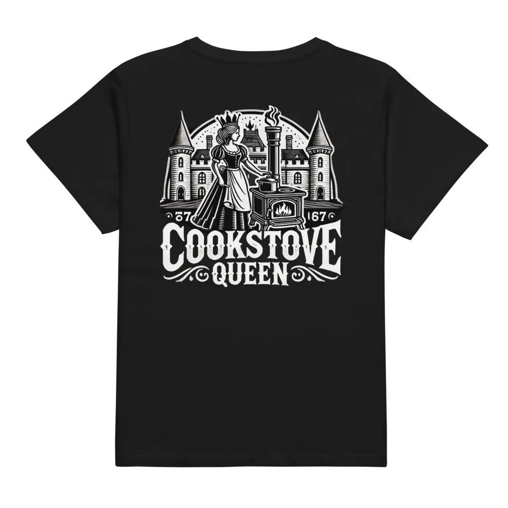 Cotton Heritage Women's High-Waisted Cookstove Queen Tee product image (11)