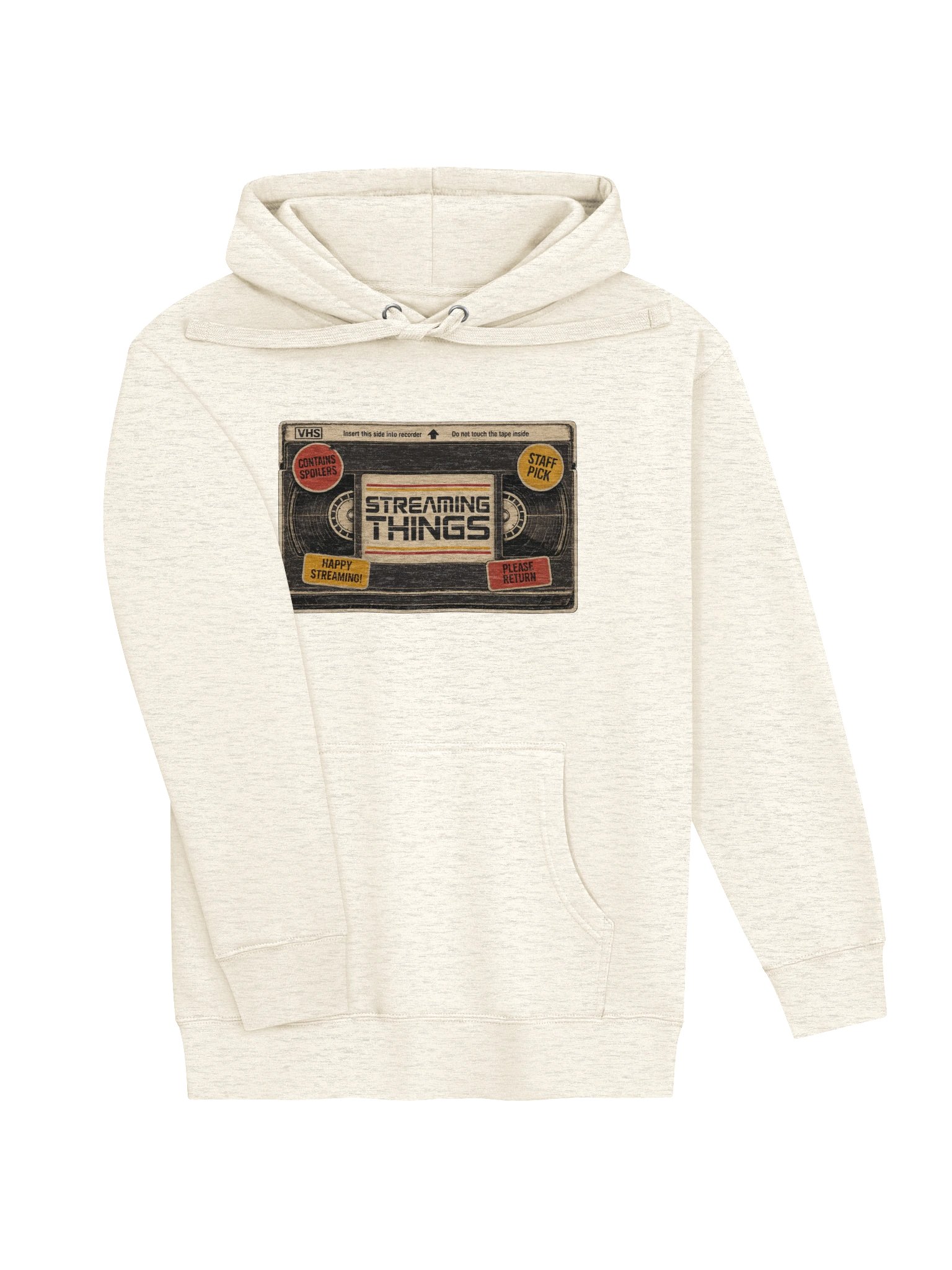 VHS Hoodie (White) product image (3)