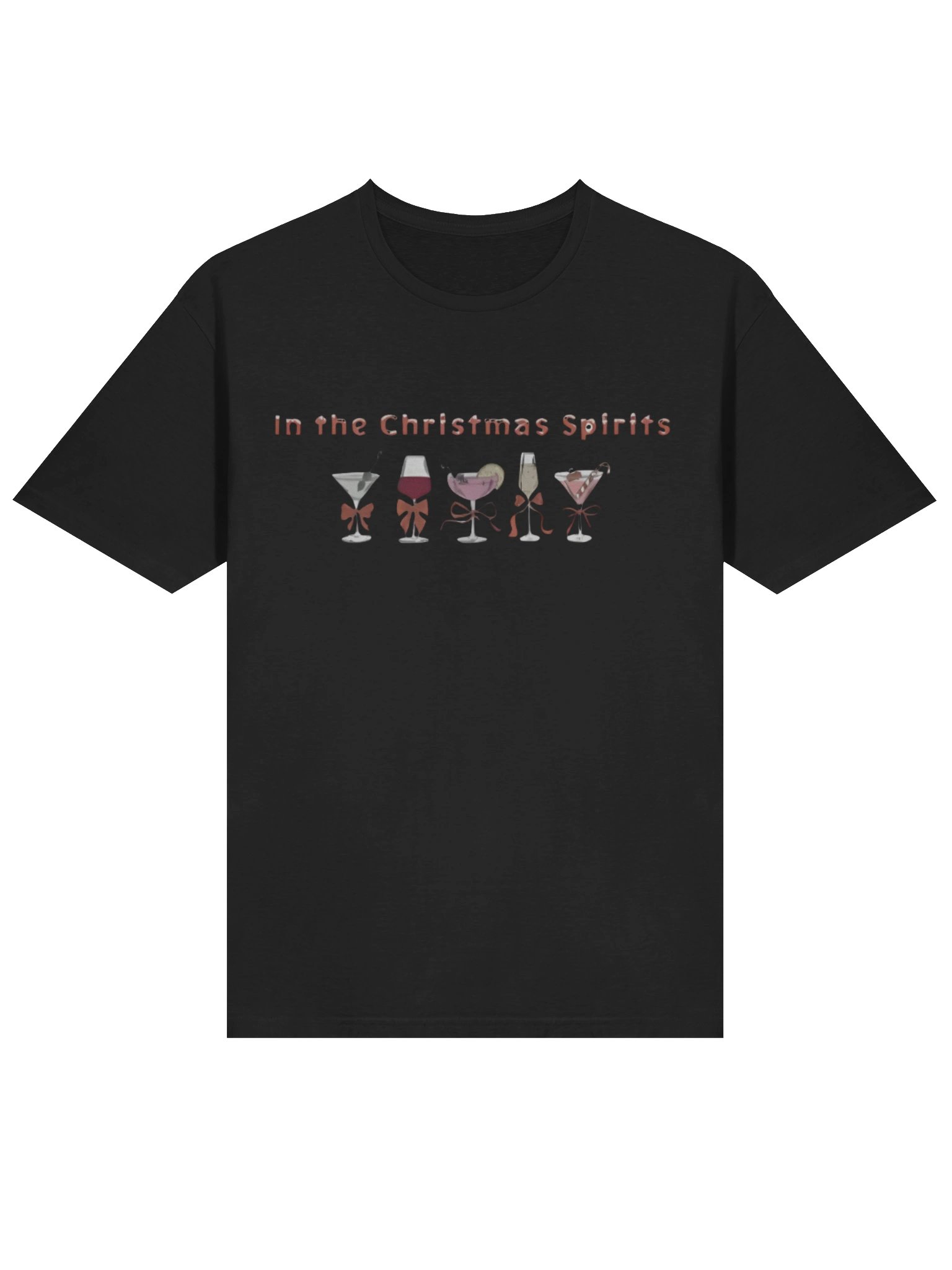 In The Christmas Spirits Funny Christmas Alcohol Shirt product image (3)