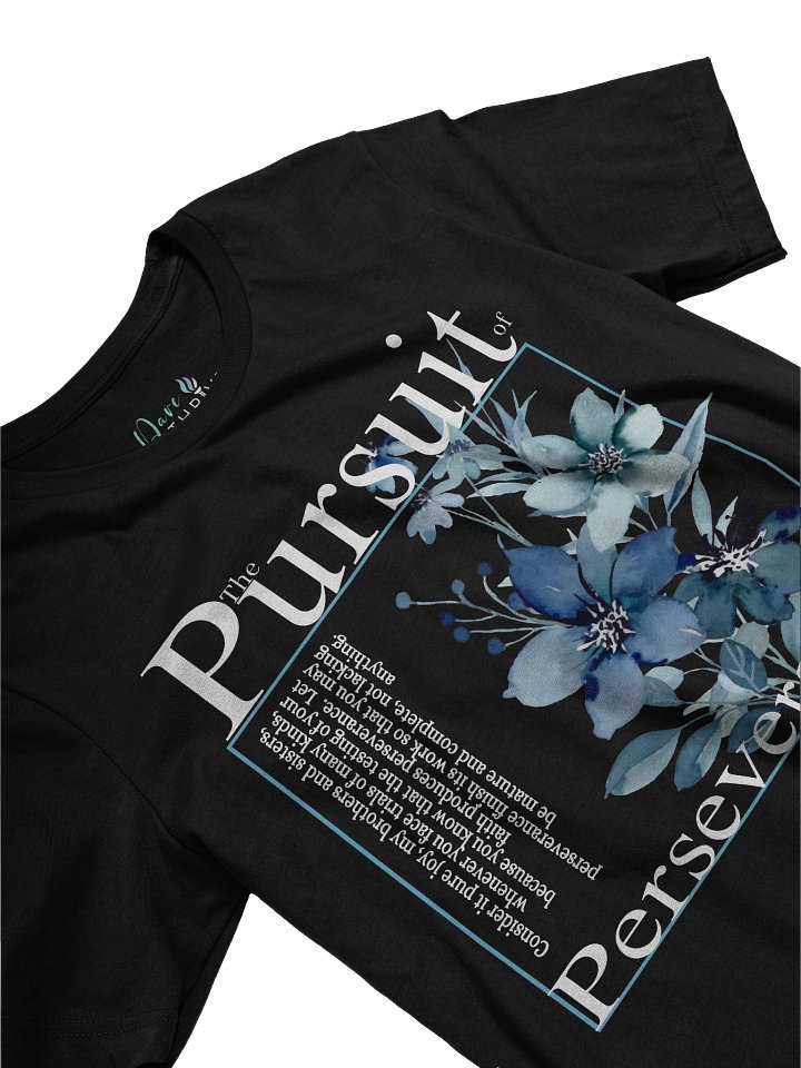 Pursuit of Perseverance | James Bible Verse Tee | Twilight Dreams product image (2)