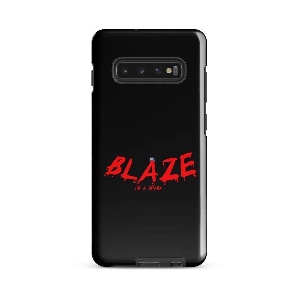 Blaze I am a shark Samsung case product image (47)