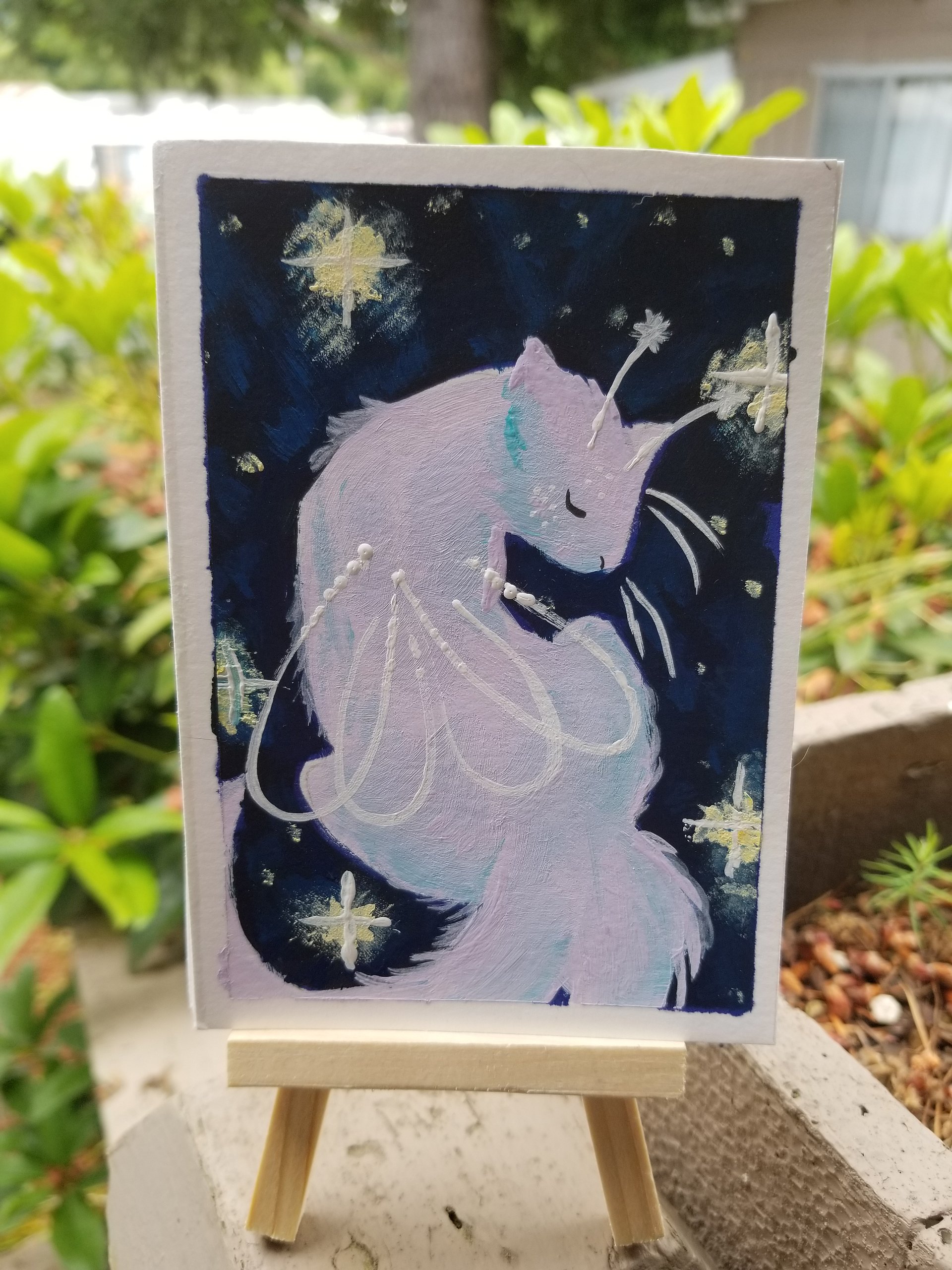 ACEO OOAK - Starfae Kitten product image (1)