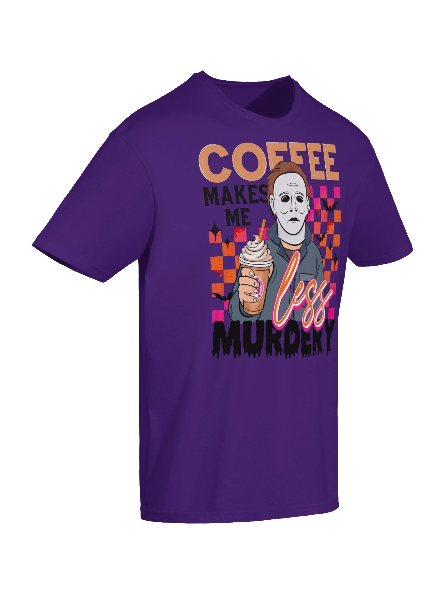 Coffee Makes Me Less Murdery Tee product image (29)