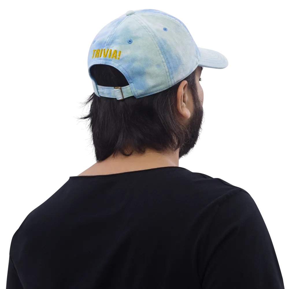 Tie Dye Bus One Trivia Hat product image (3)