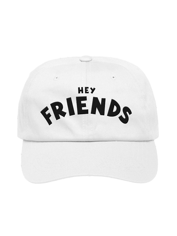 Hey Friends Embroidered Dad Hat - RNTV Signature Collection product image (1)