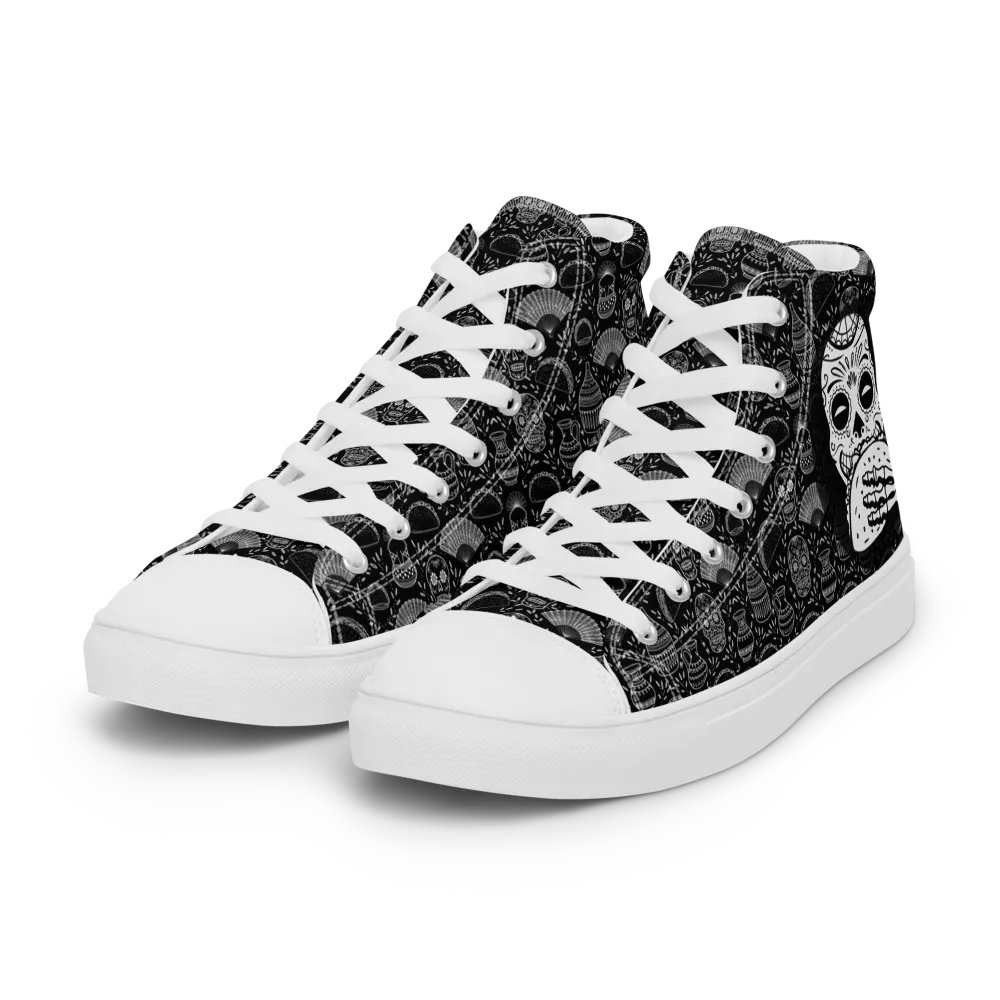 Taco Sugar Skull High Top White Female product image (5)