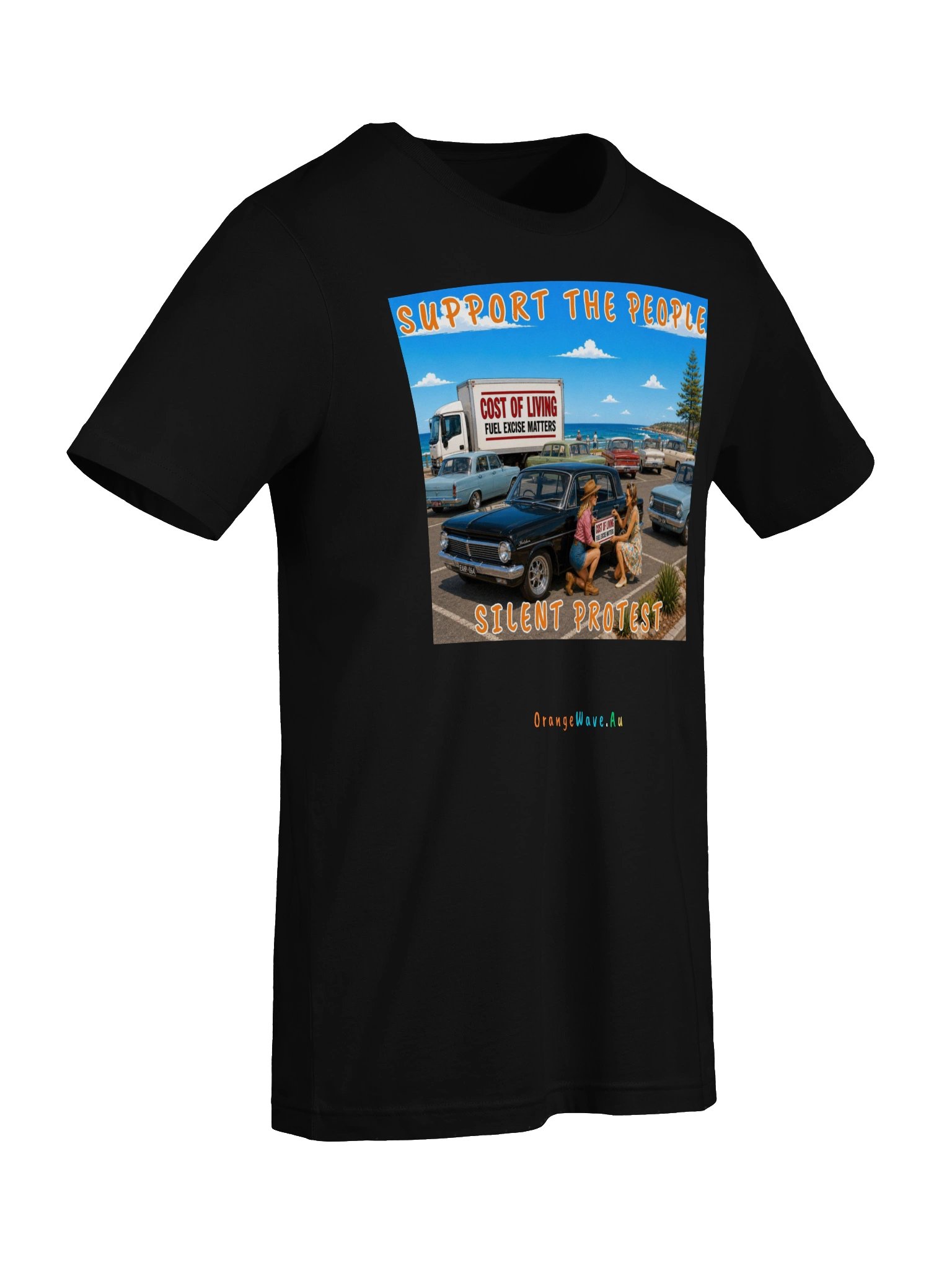Silent Protest Support the People Tee product image (7)