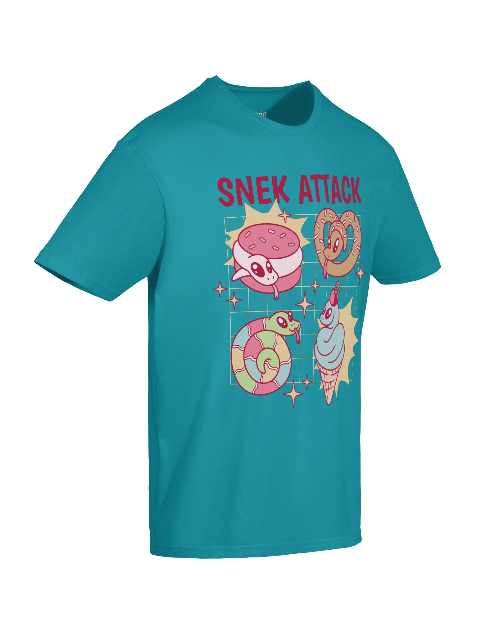 SNEK ATTACK Candy Snake Tee product image (47)