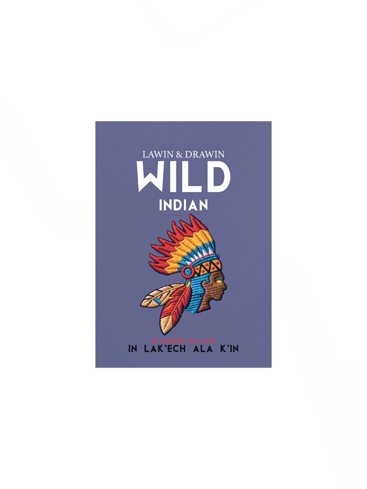 Wild Indian Matte Art Poster — In Lak'ech Ala K'in | Mayan Culture Wall Art | Lawin & Drawin product image (1)