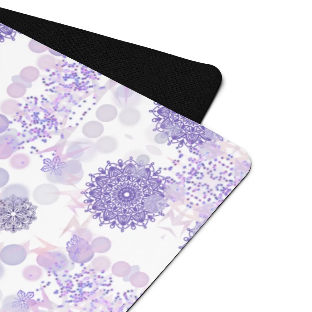 Lilac Mandala Yoga Mat product image (1)