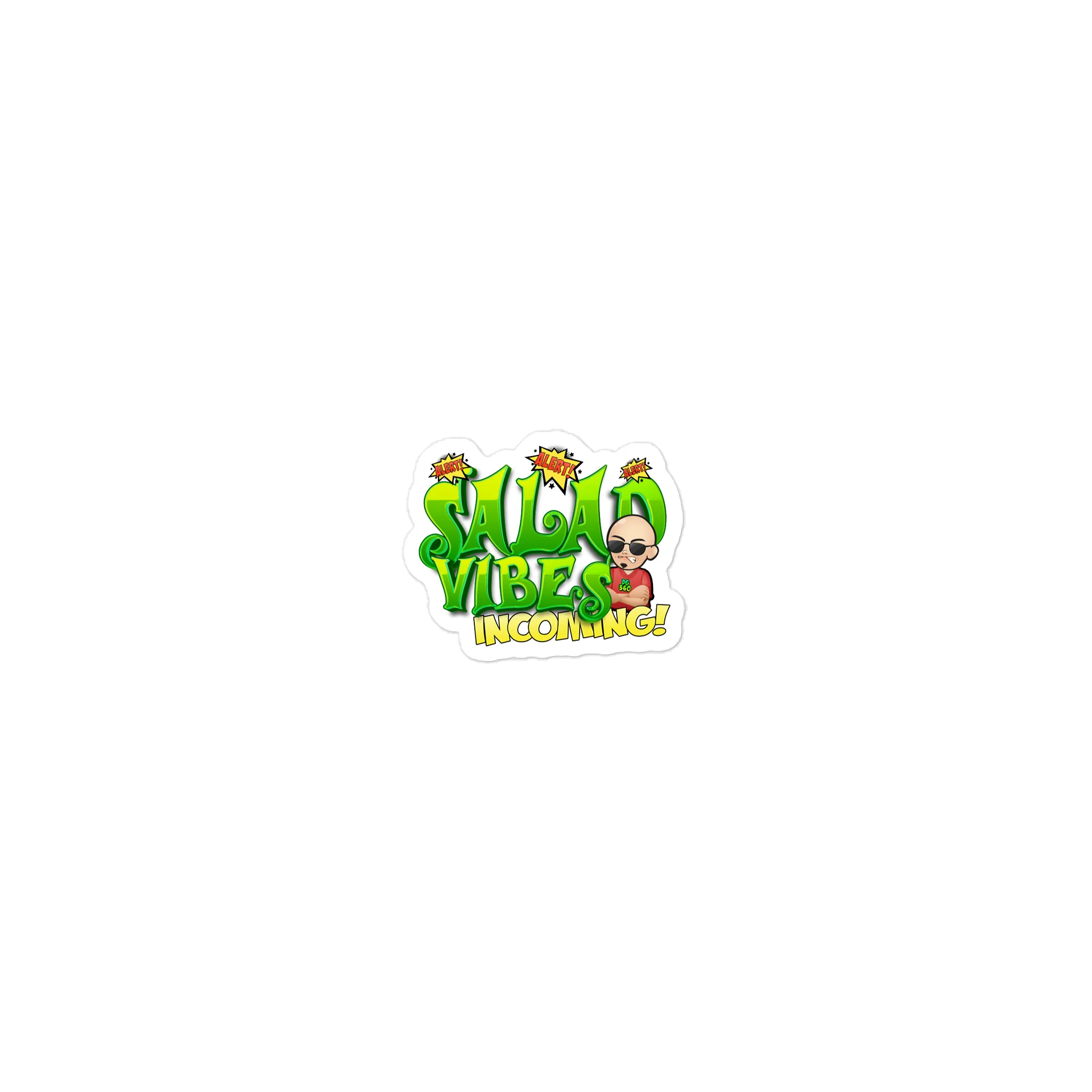 Salad Vibes Sticker product image (1)