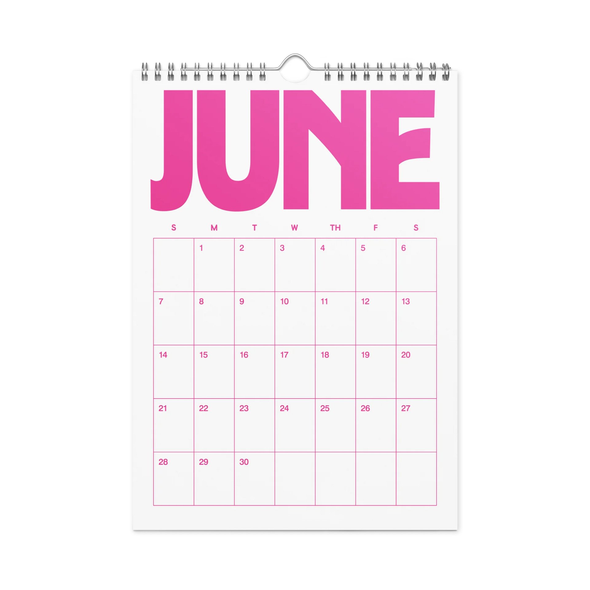 2026 Calendar (Sunday start date) product image (9)