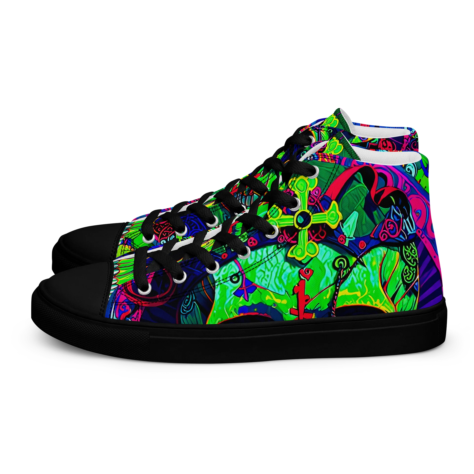 Neon Skully High-Tops product image (1)