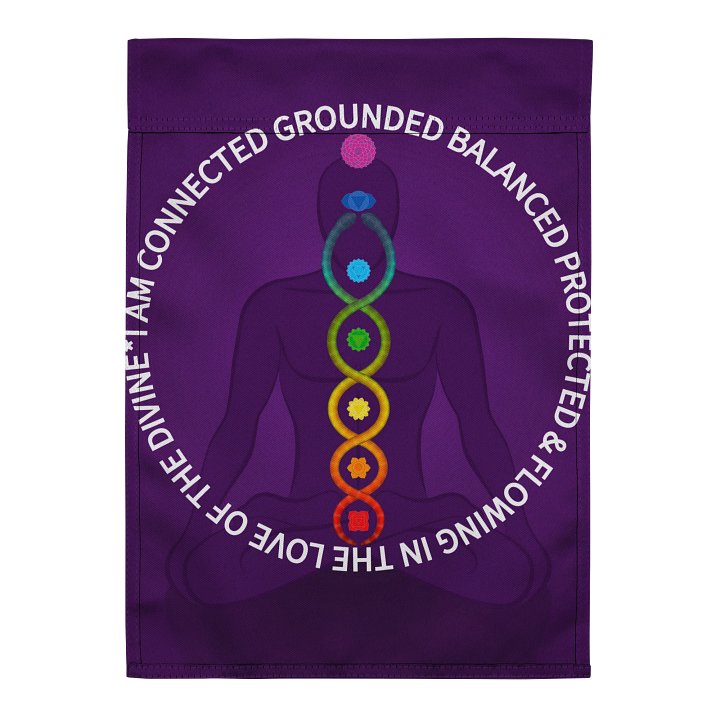 Solanas Mantra Chakra Garden Flag product image (2)