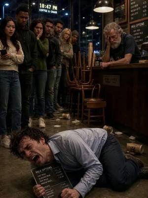 He just wanted a coffee… But his brain needed a full risk assessment, environmental impact study, and identity crisis first. Six hours later… he’s on the floor, the café’s closed, and life moved on without him. This is what overthinking does — it doesn’t protect you… it freezes you. #Overthinking #AnalysisParalysis #Mindset #Relatable #JustOrderTheCoffee