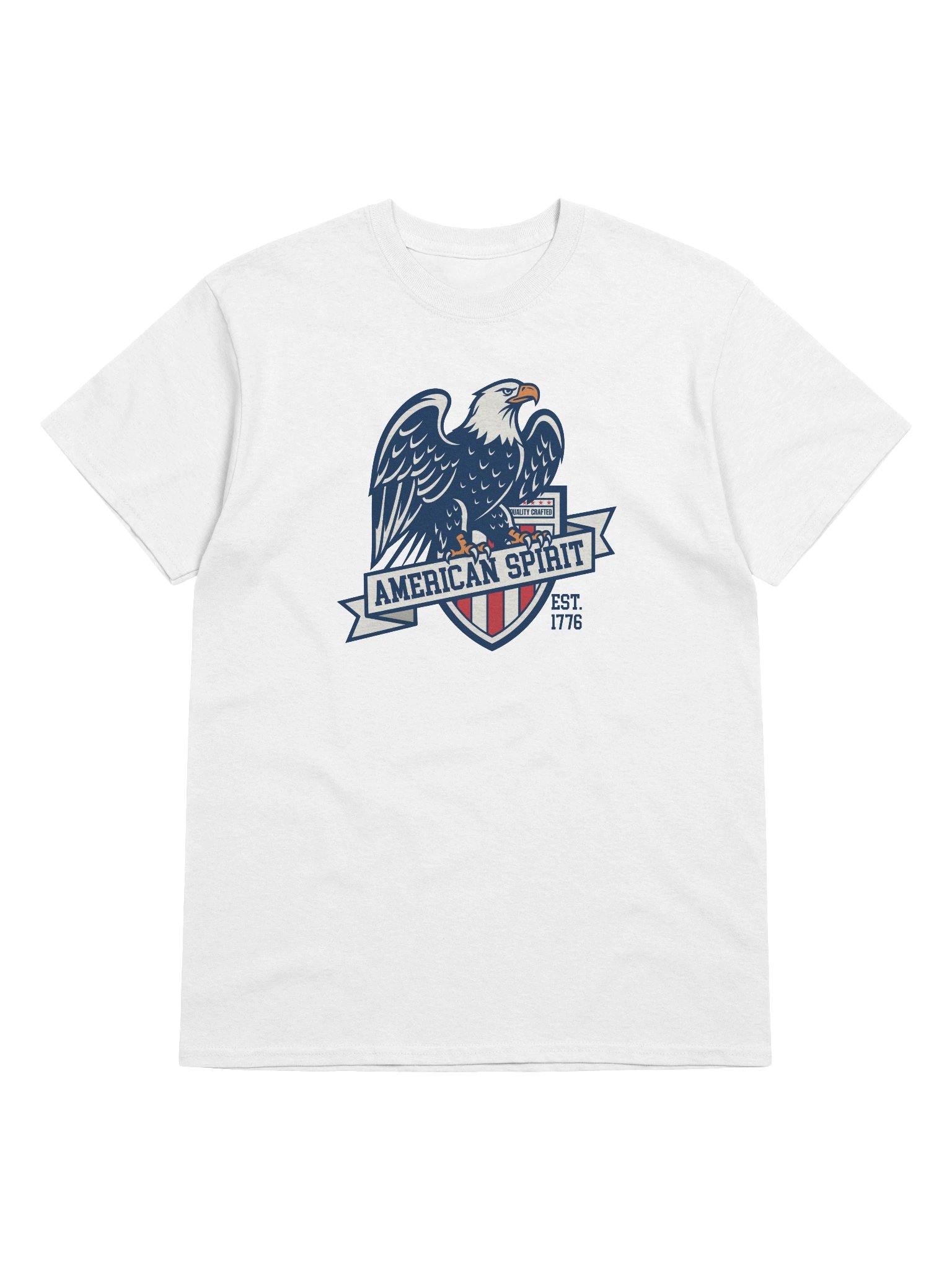 American Spirit Eagle Crest – EST. 1776 - T-Shirt product image (38)