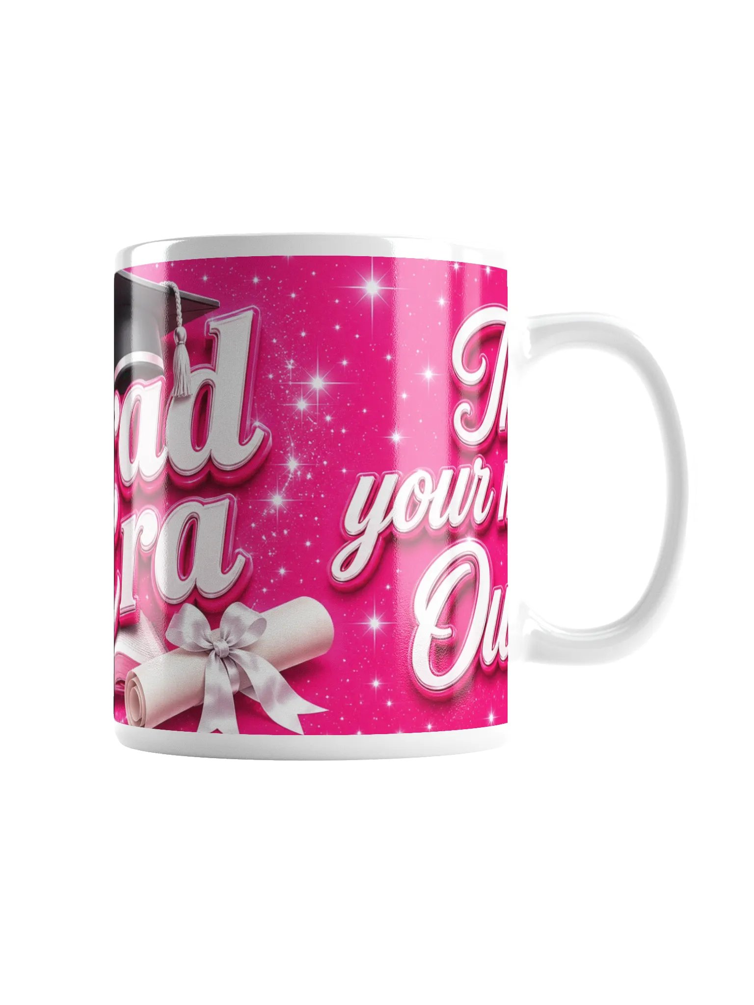 Grad Era — White Glossy Graduation Mug 11oz product image (3)