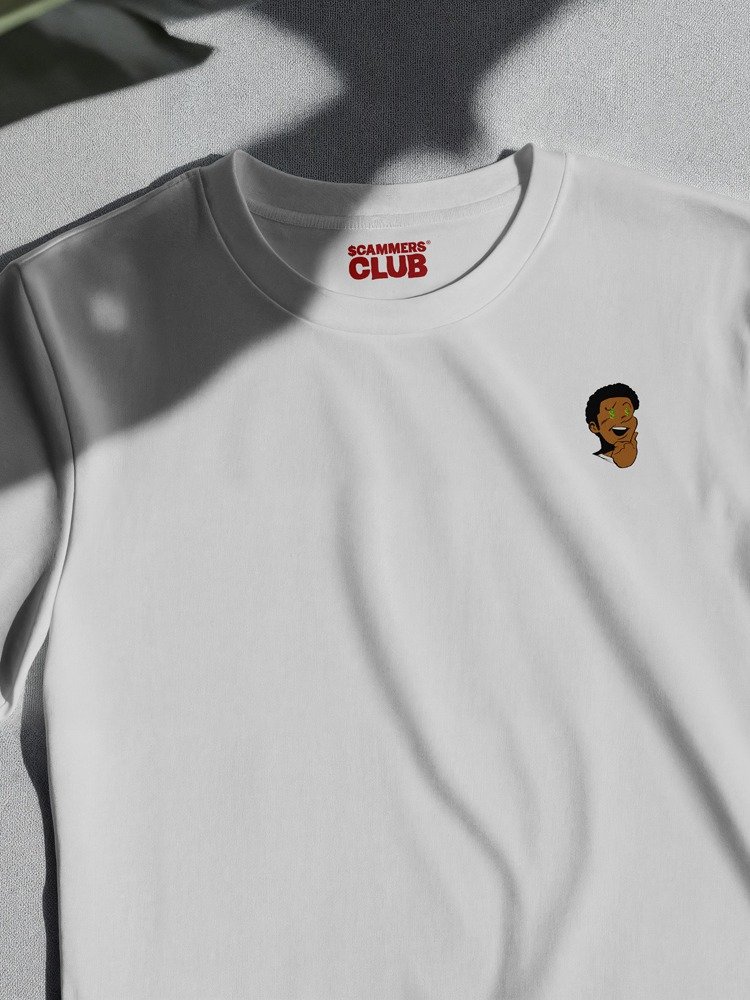 The Scammers Club "Wishful Thinking Avatar" Oversized Tee (in the Light) product image (1)