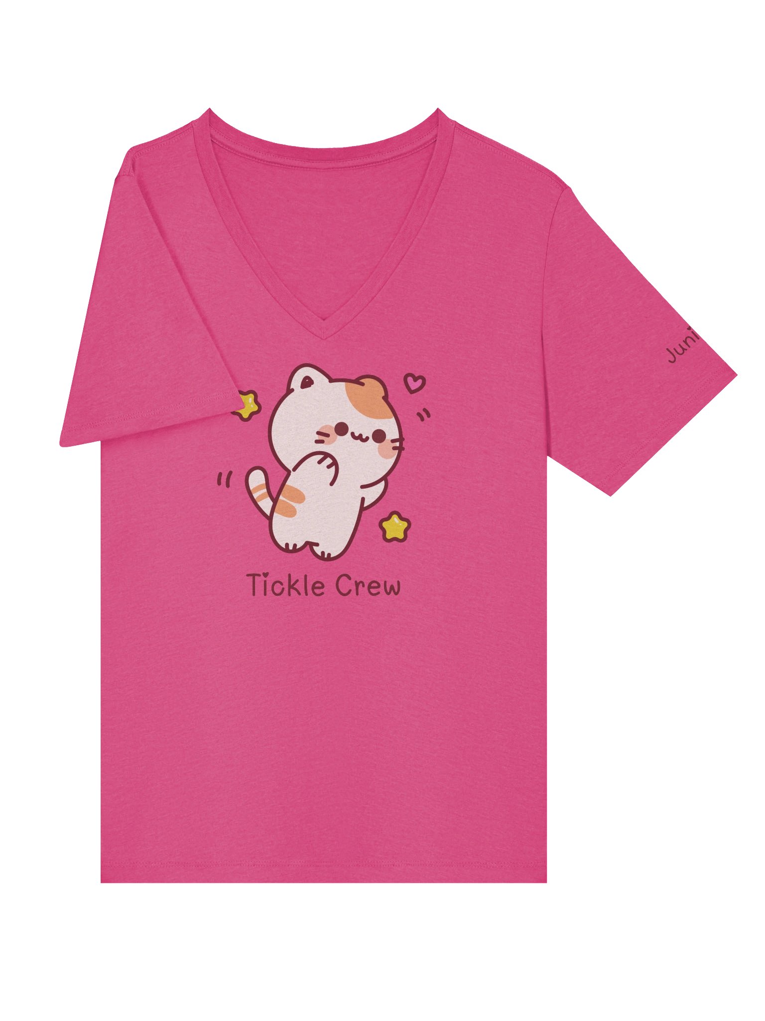 Meowlentine's V-neck tee product image (22)