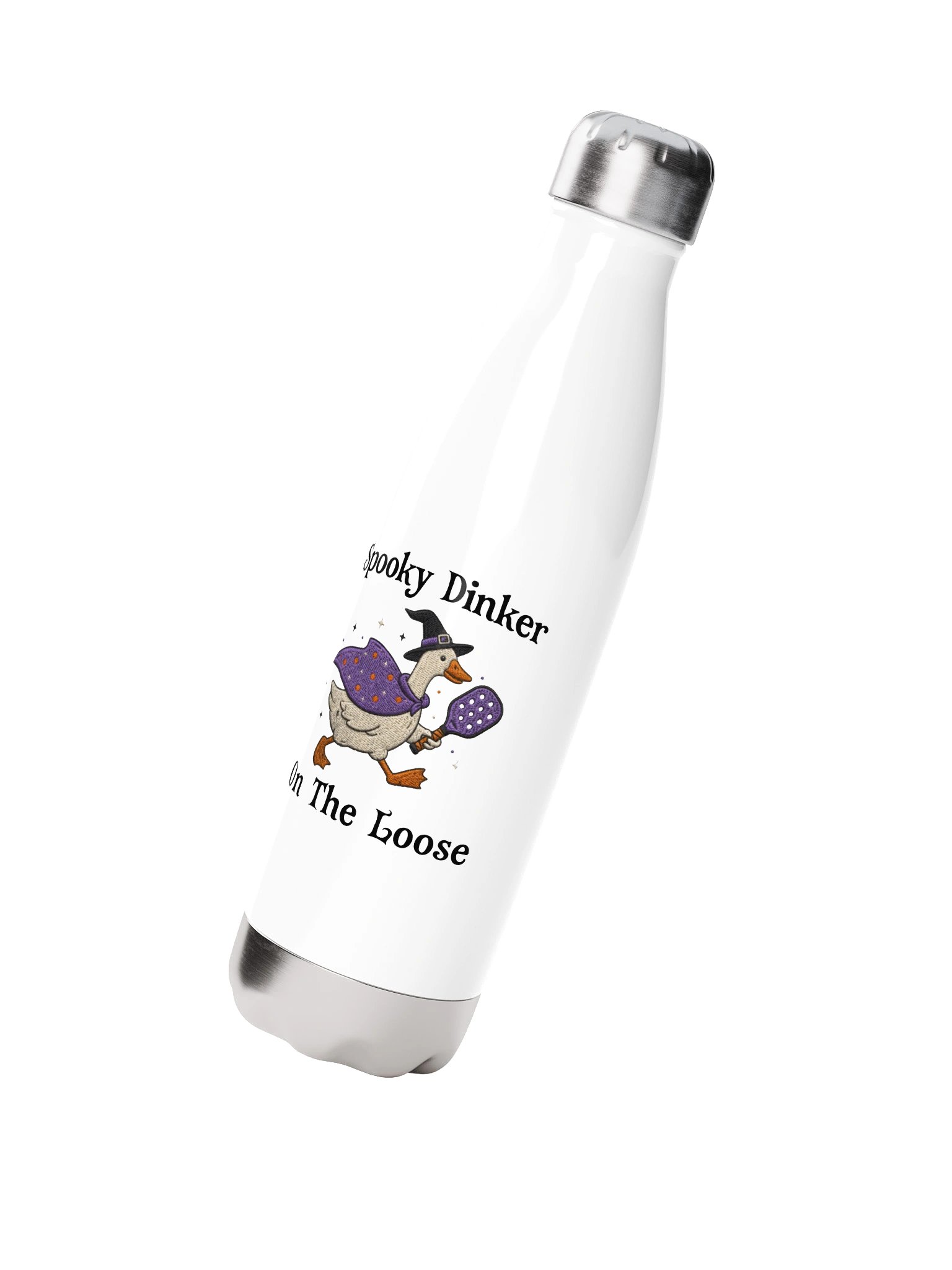 Spooky Dinker On The Loose Pickleball Water Bottle – Halloween Pickleball Water Bottle product image (2)