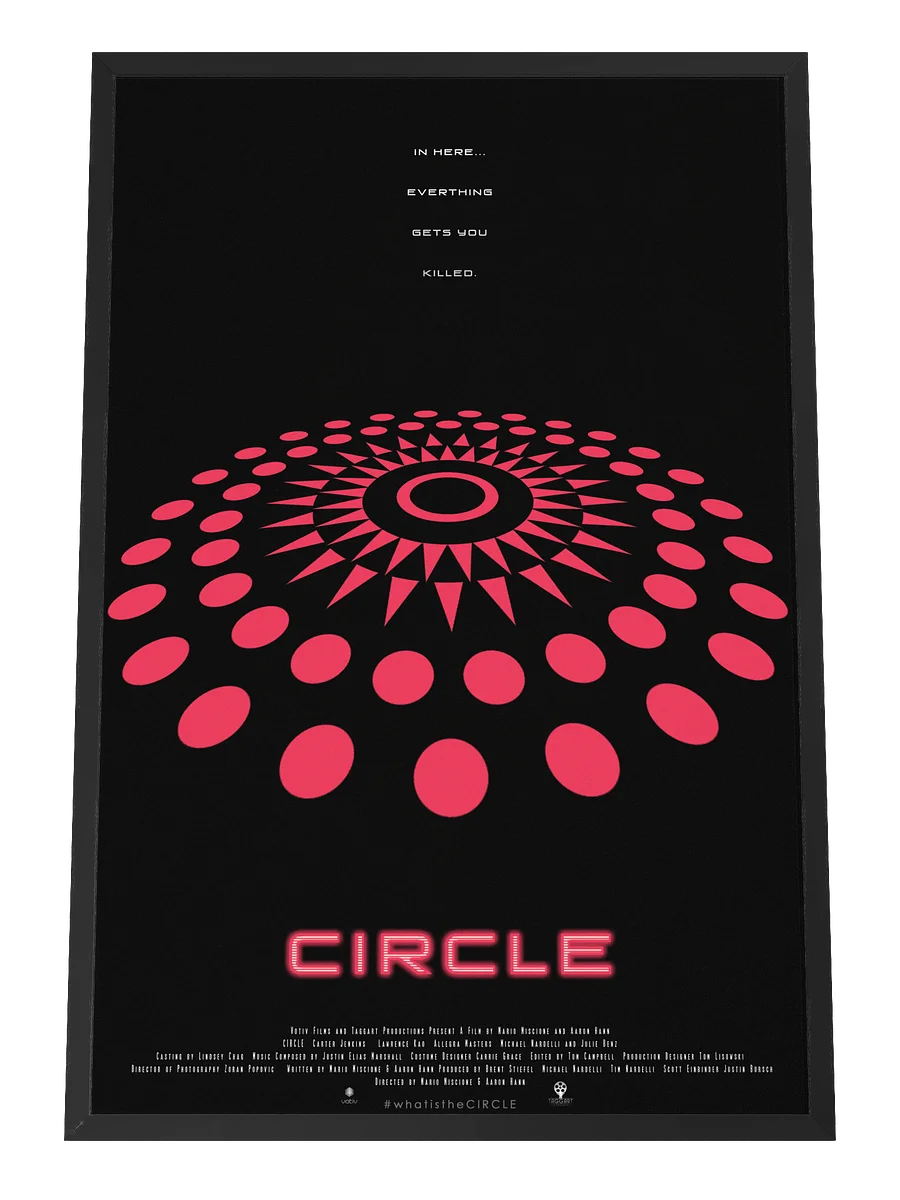 CIRCLE: Teaser Poster (With Frame) product image (1)