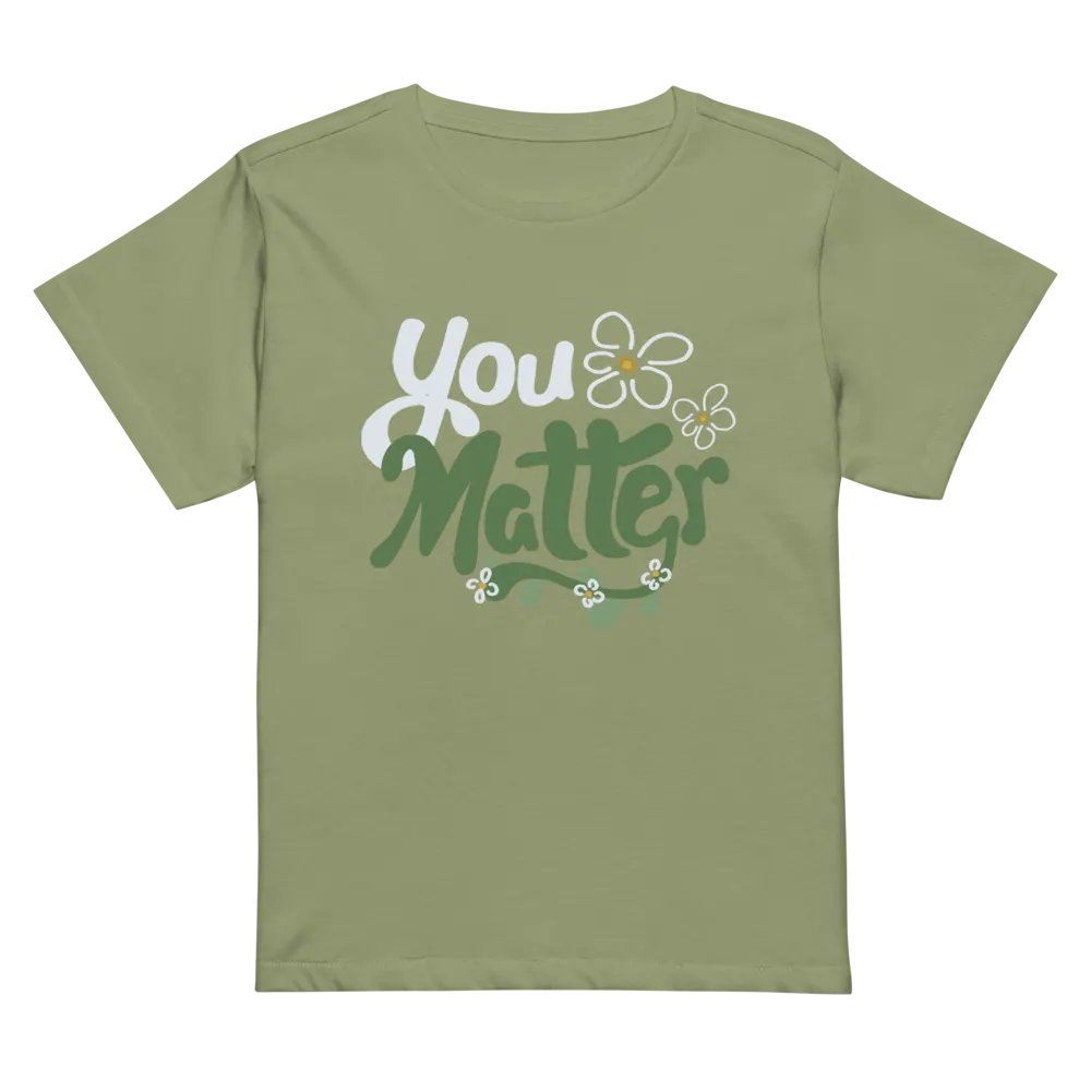 You Matter Crop Tee product image (6)