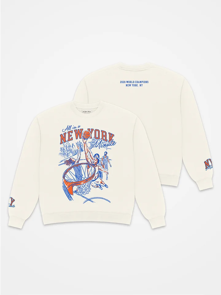 New York Minute 'Champions' Crewneck product image (1)