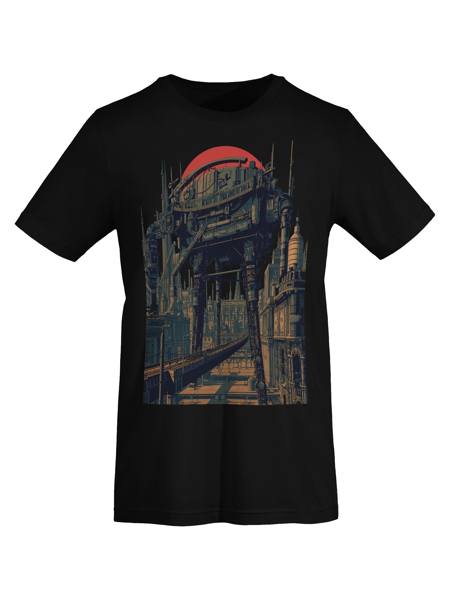 Red Sun Walker Lightweight T-Shirt product image (6)