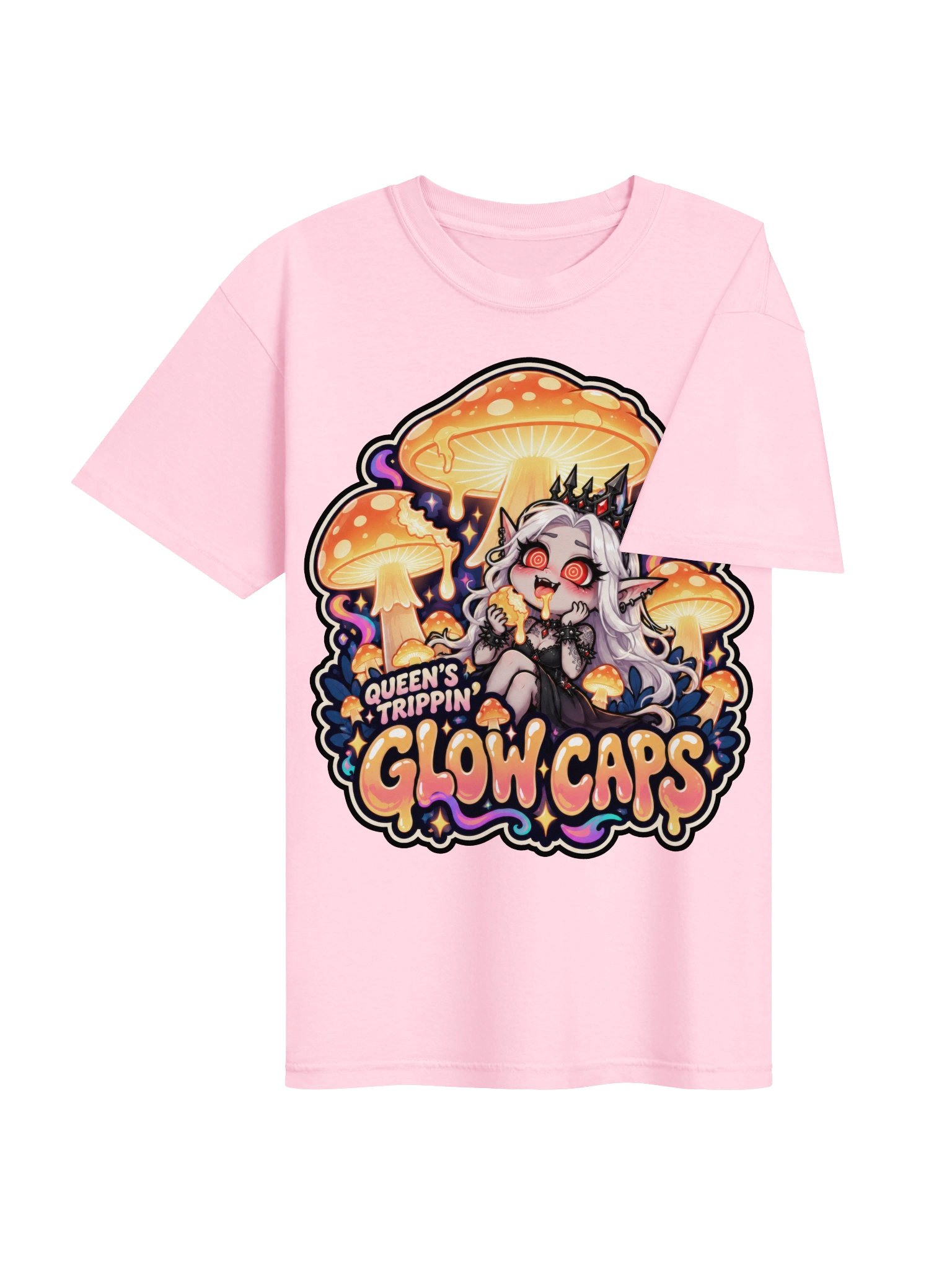 LAFFPRO - GLOWCAPS TRIPPIN QUEEN TEE product image (20)