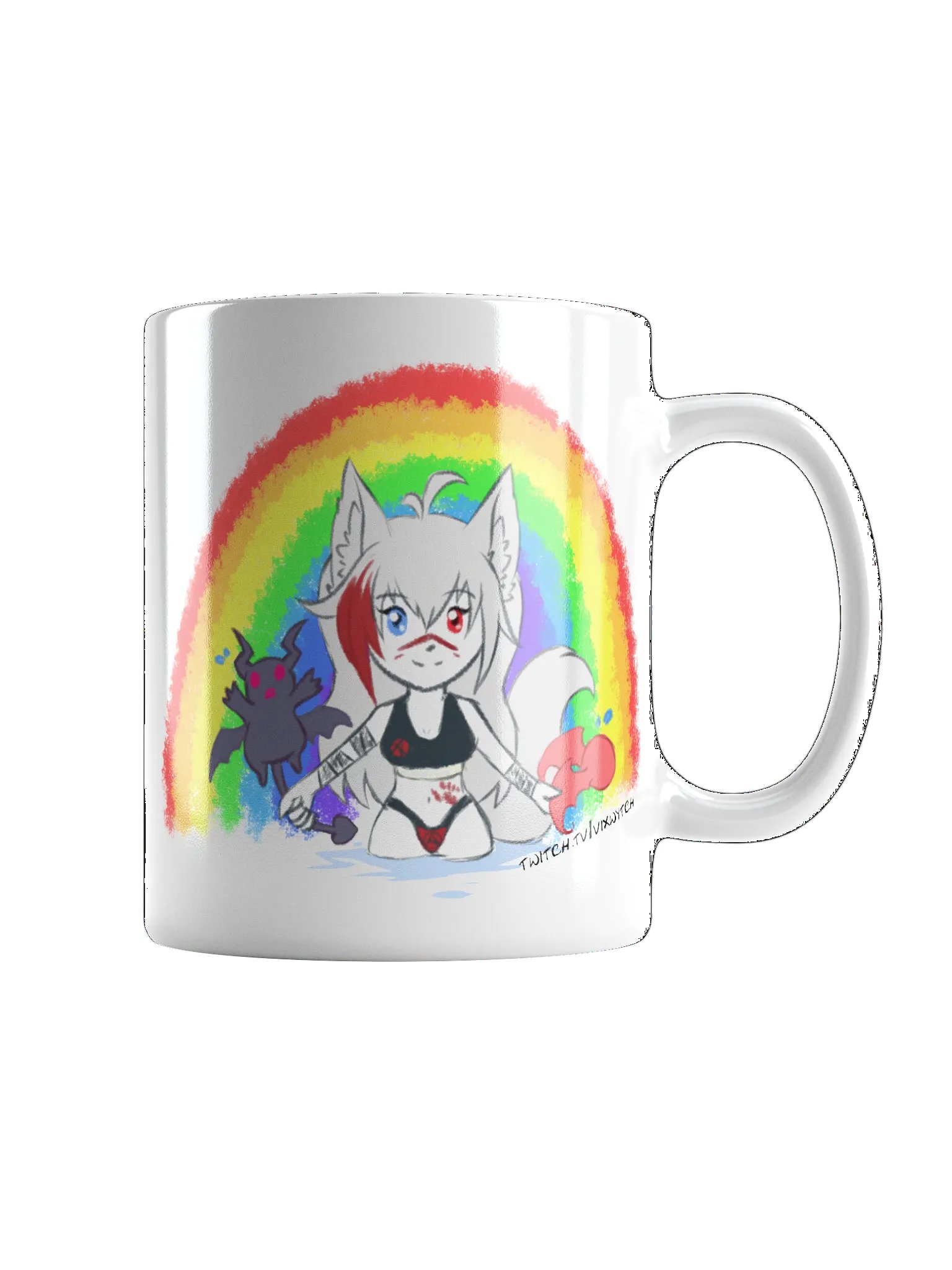 Vixwytch Shrine Chalkfiti Coffee Mug product image (2)