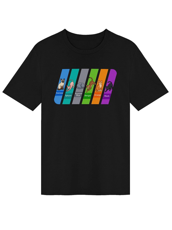 Cat Breeds T-shirt product image (1)