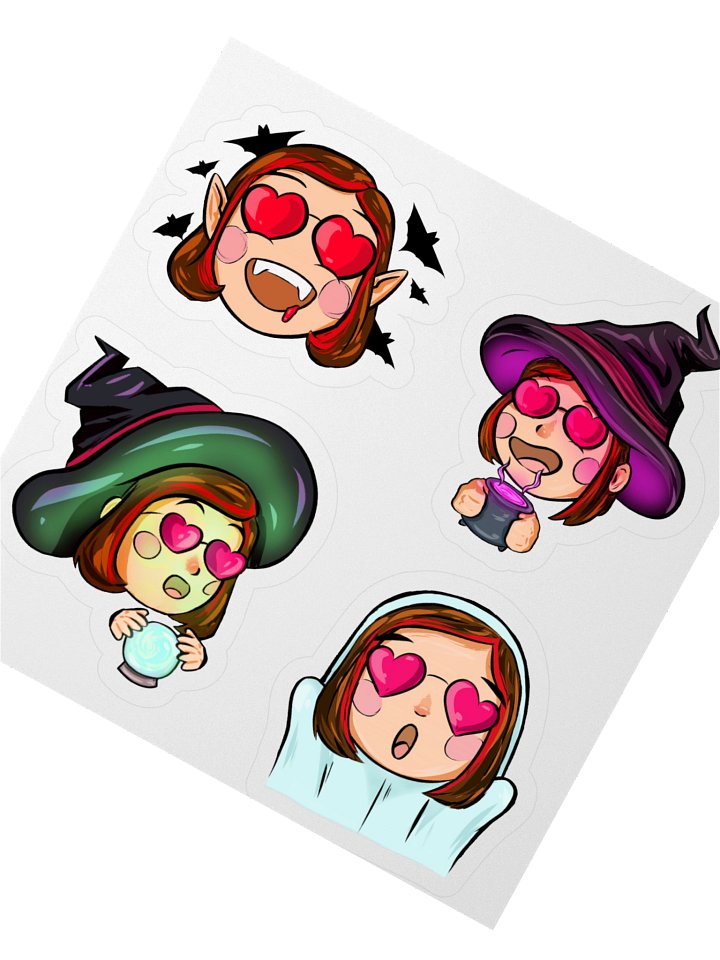 Human1 x Halloween || Kiss-Cut Stickers product image (2)
