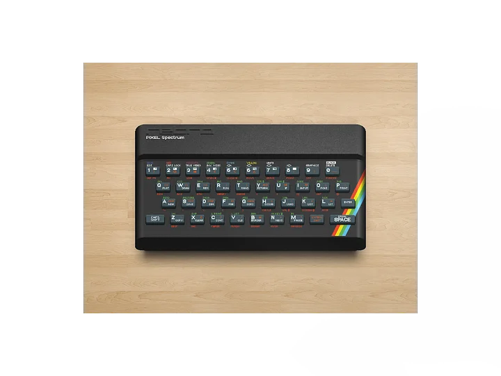 Pixel Spectrum Birch Poster product image (1)