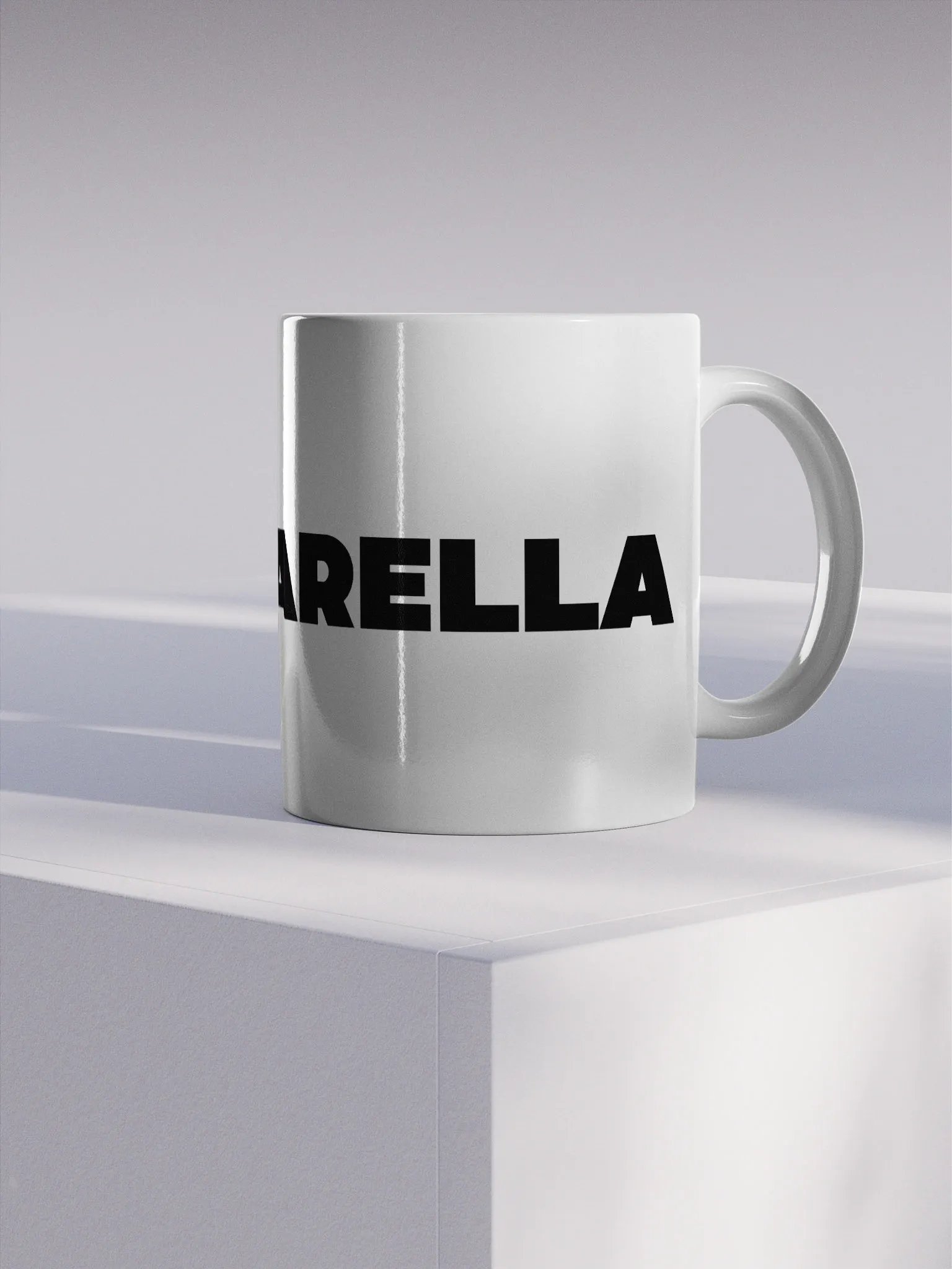 White Glossy Mug product image (4)