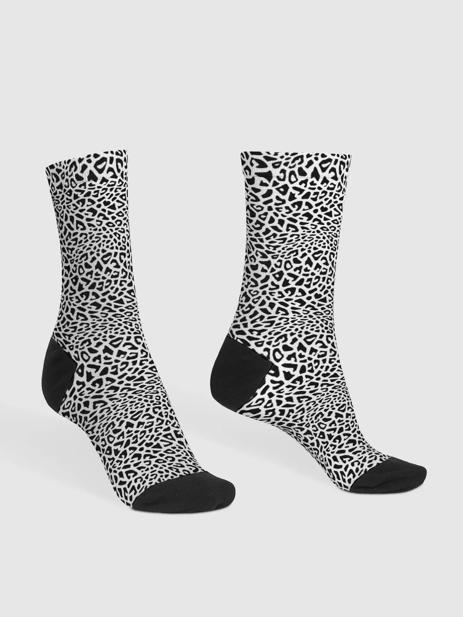 Silver Leopard Socks product image (3)