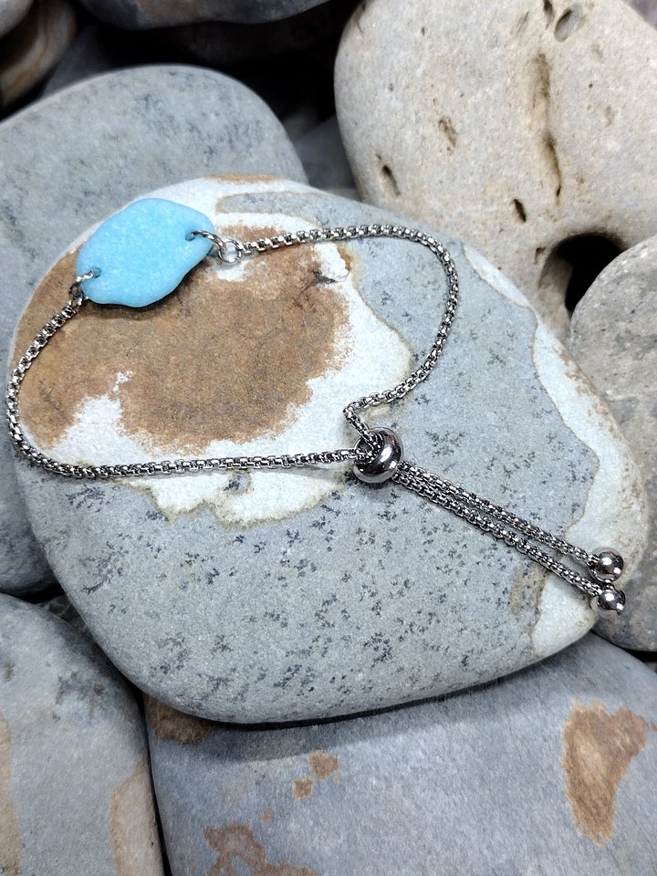 Sea Glass Bracelet product image (1)