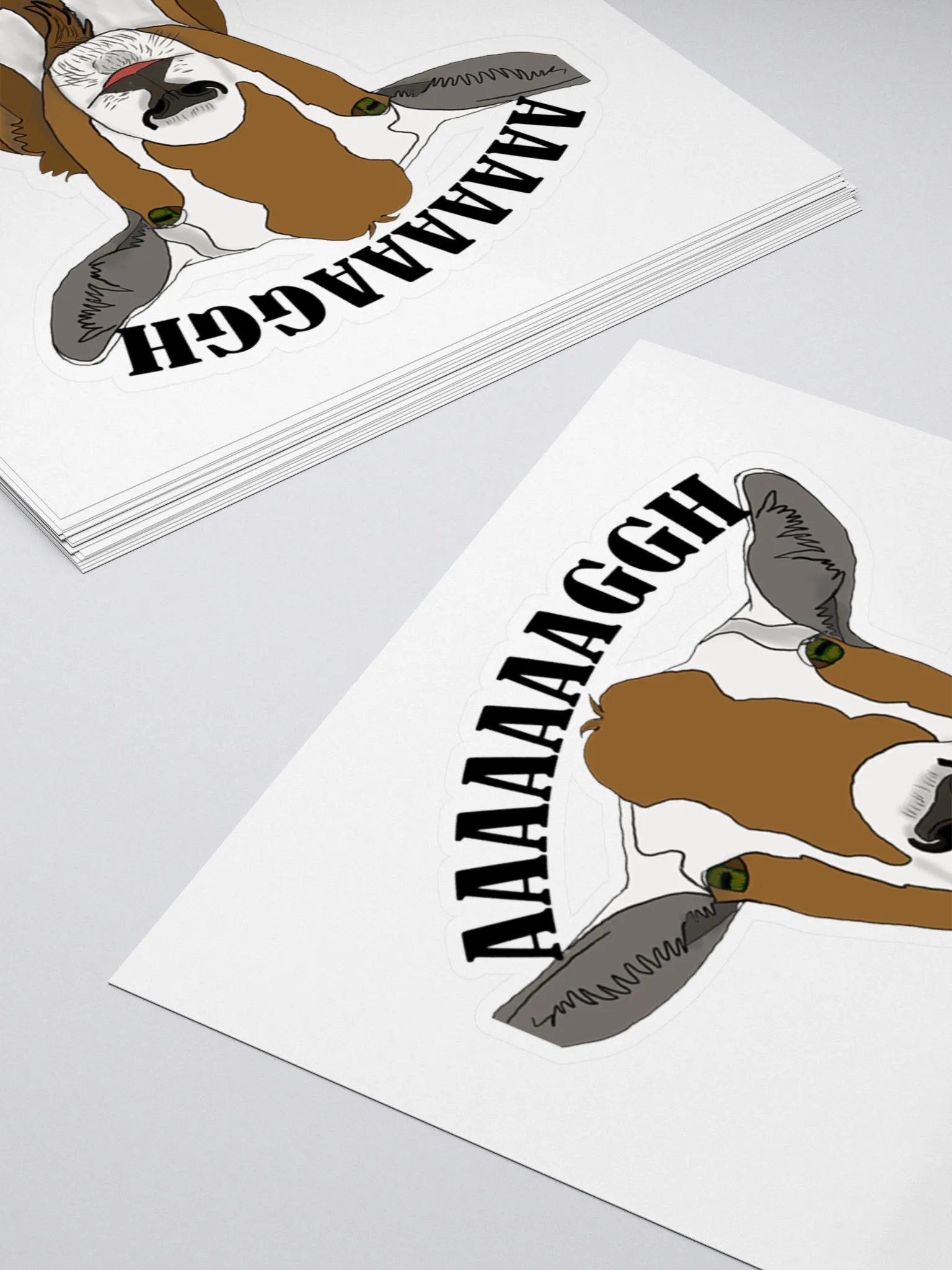 Screaming goat sticker product image (4)