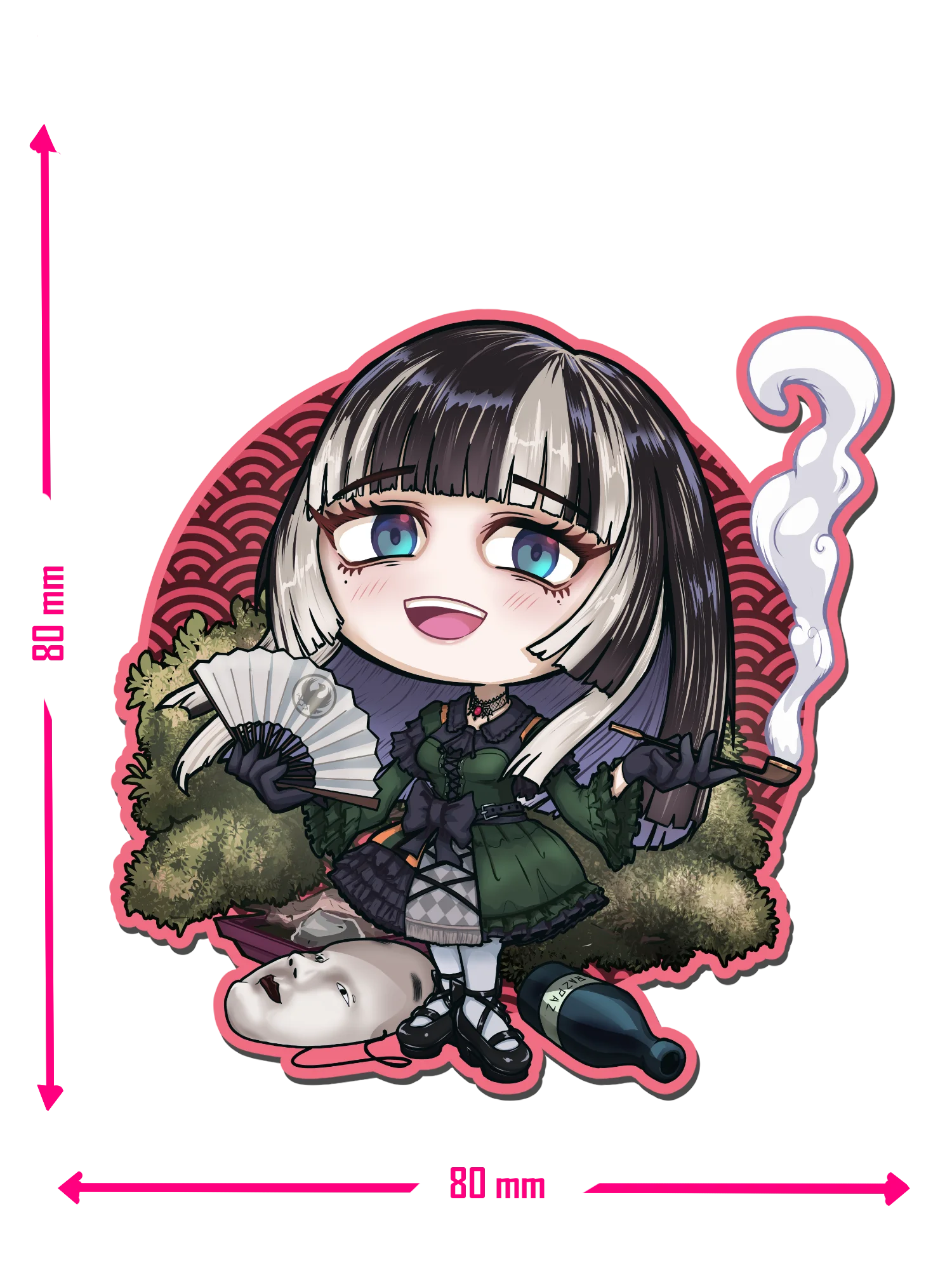 Raden chan sticker product image (2)