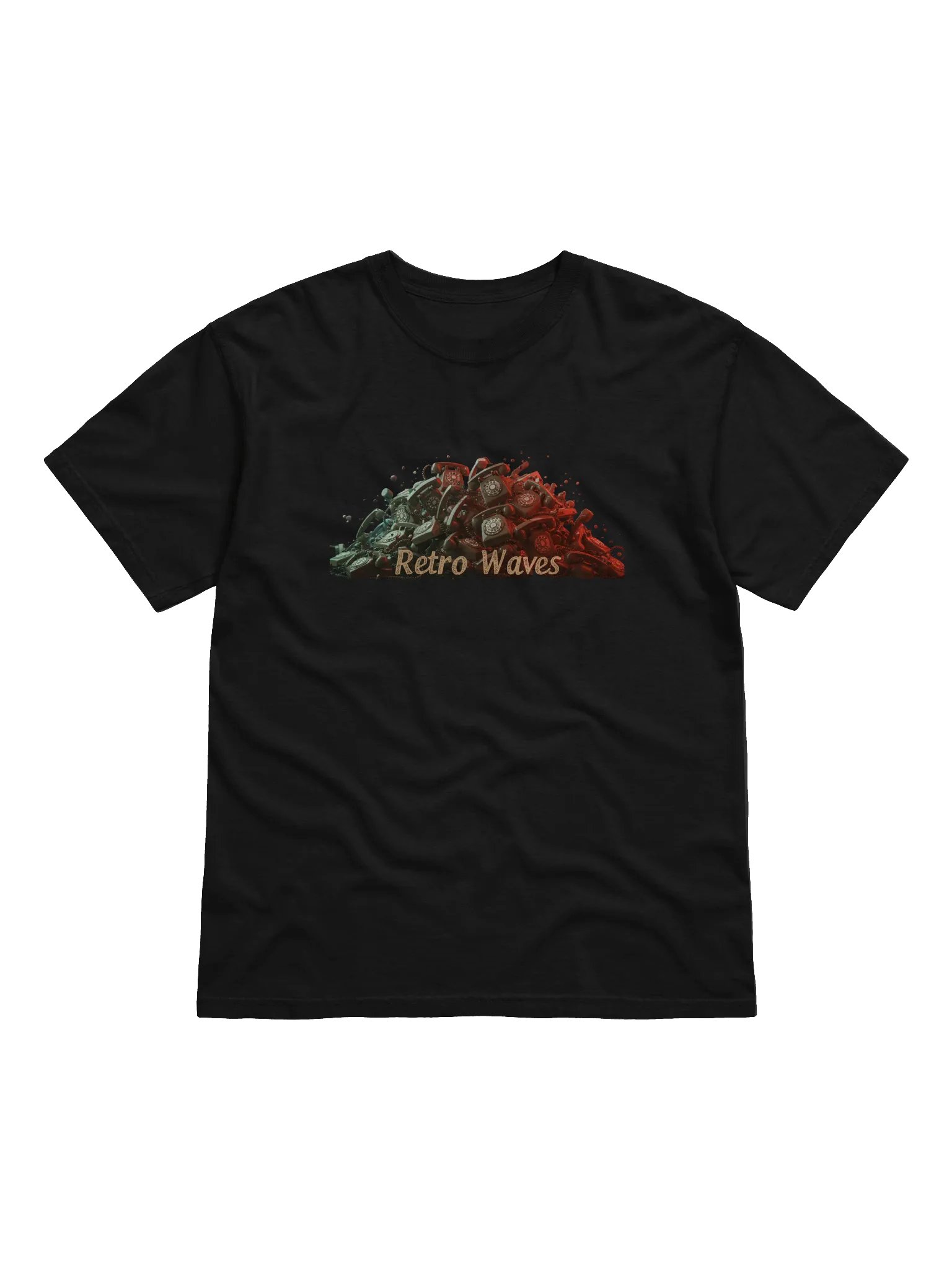 Retro Waves Vintage Rotary Telephones Shirt product image (8)