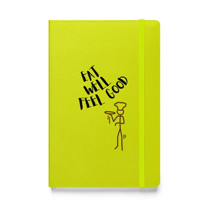 Hardcover Bound Notebook | JournalBook ( Eat well) product image (1)