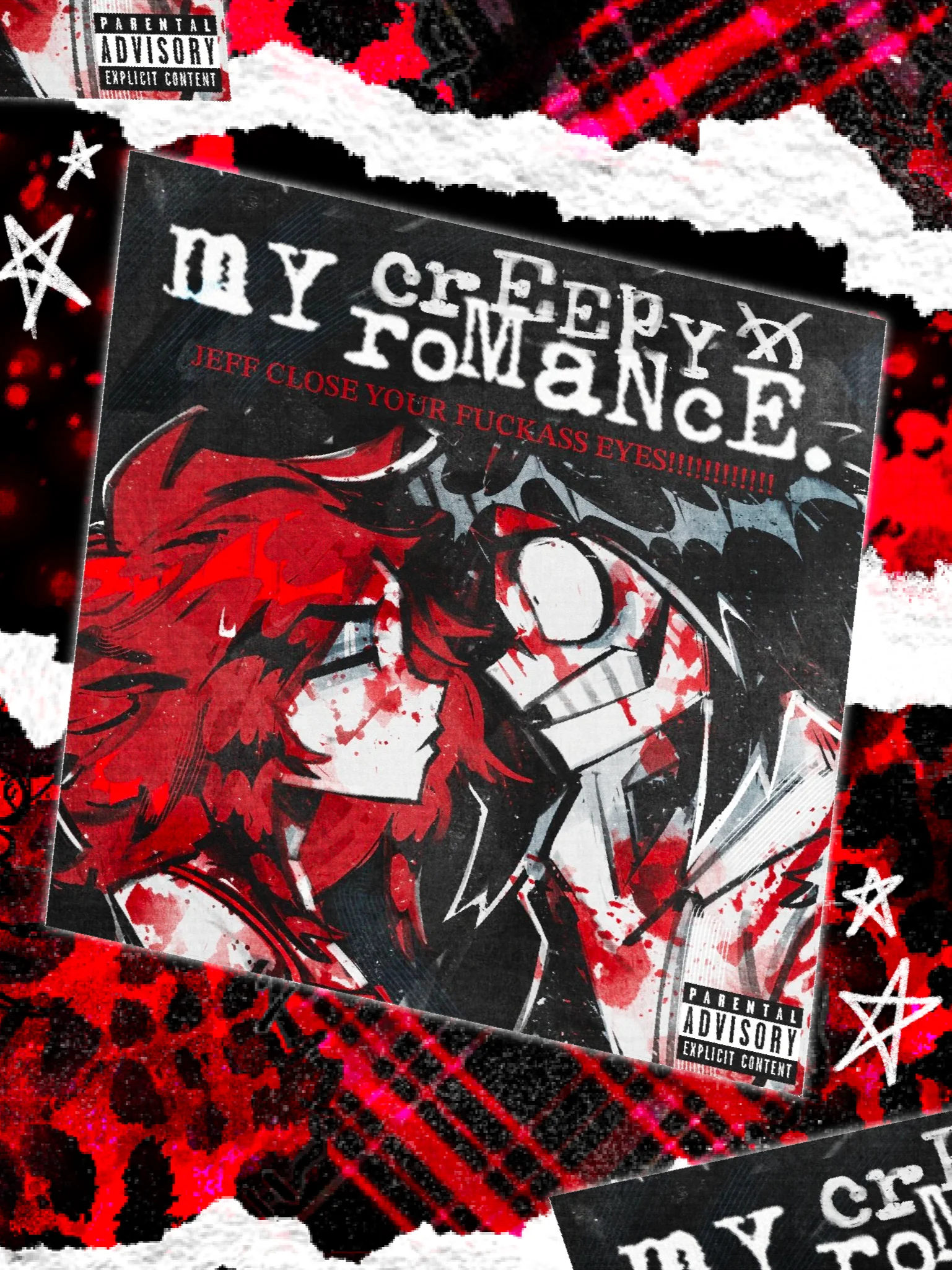 GHOST x JEFF THE KILLER POSTER product image (1)