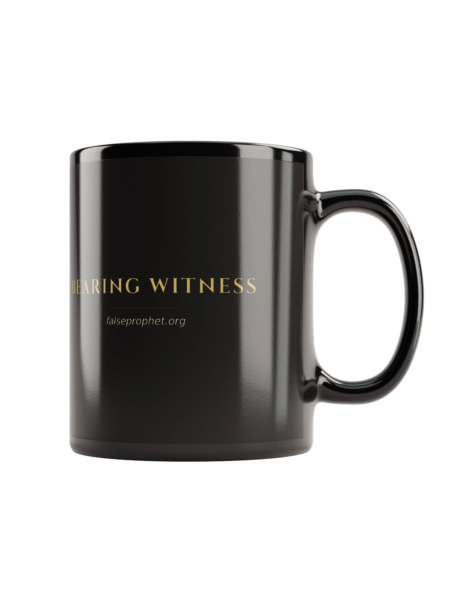 Matthew 7:15/Beware False Prophets Mug (Black) product image (3)