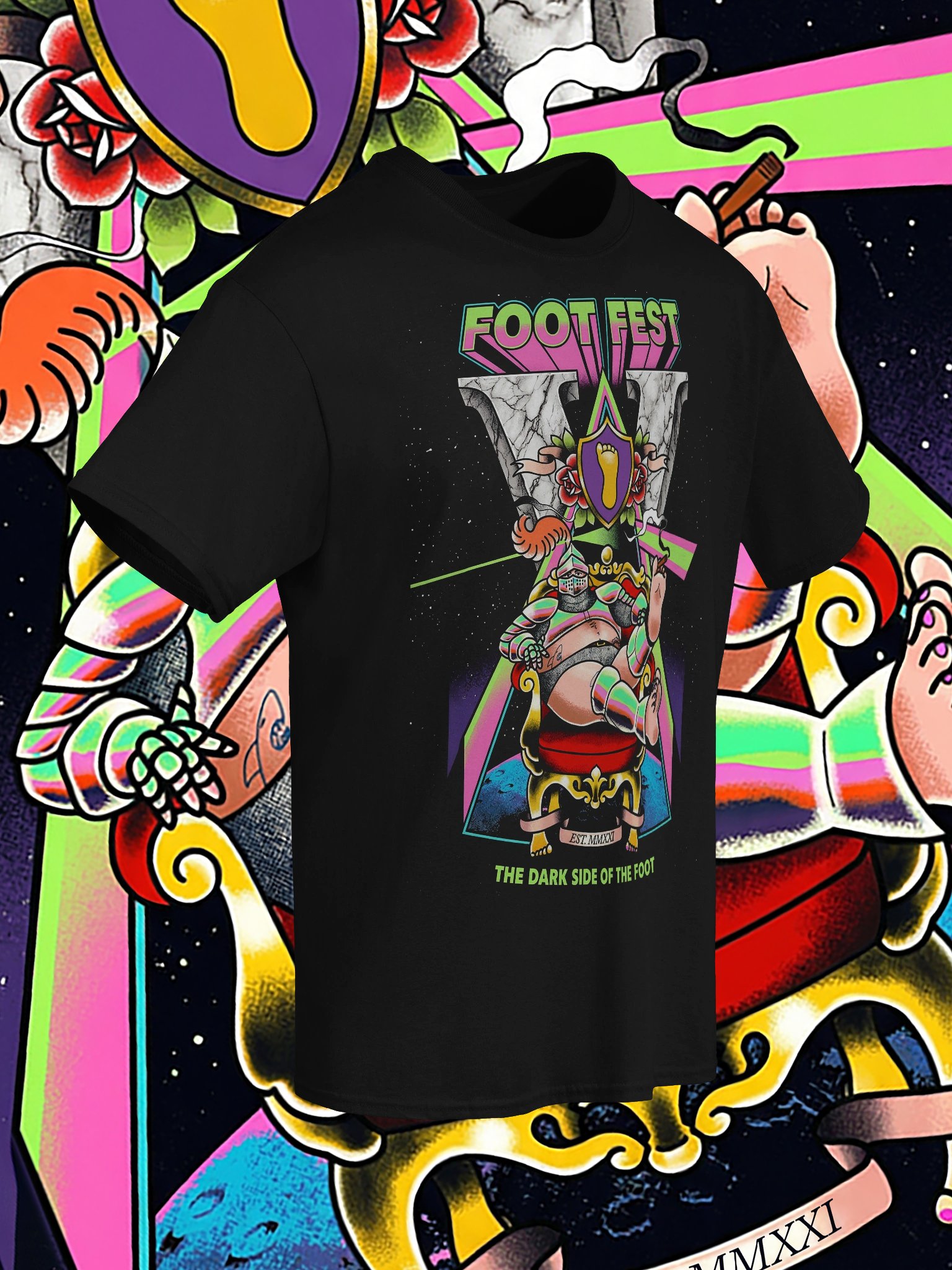 FOOT FEST V : THE DARK SIDE OF THE FOOT BY DOZYTATTOO product image (2)