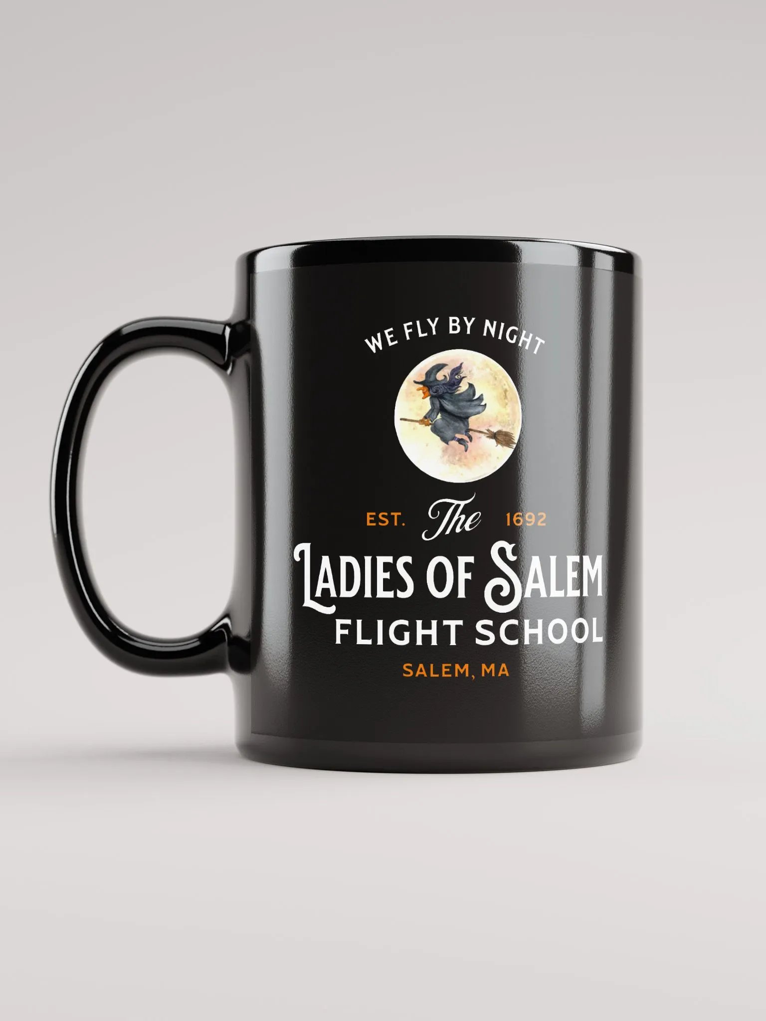 Witch Flying Broomstick Halloween Mug product image (7)