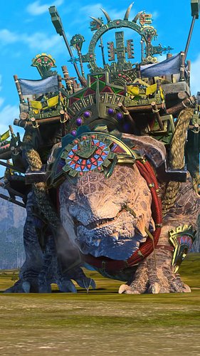 Lustria's Largest Monster, The Thunder Lizard #warhammer #warhammerfantasy #totalwar