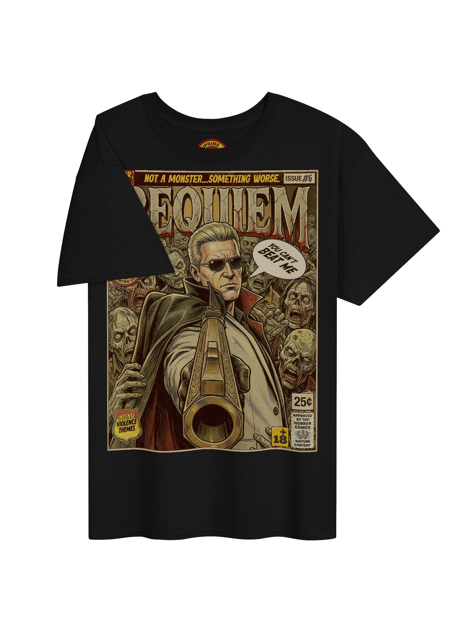 Resident Evil Requiem Zeno Comic Art T-Shirt product image (3)