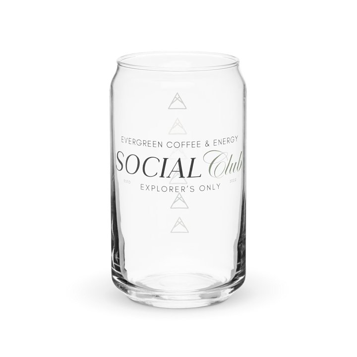 Social Club Glass Can | Sip Society product image (1)